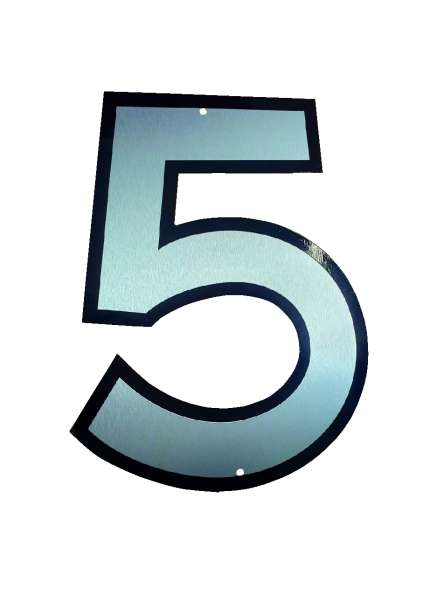 Фото Адресная цифра из композита 440х220 мм